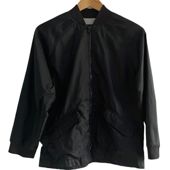 Nike Boys Lightweight Bomber Jacket Black US M - Picture 1 of 10